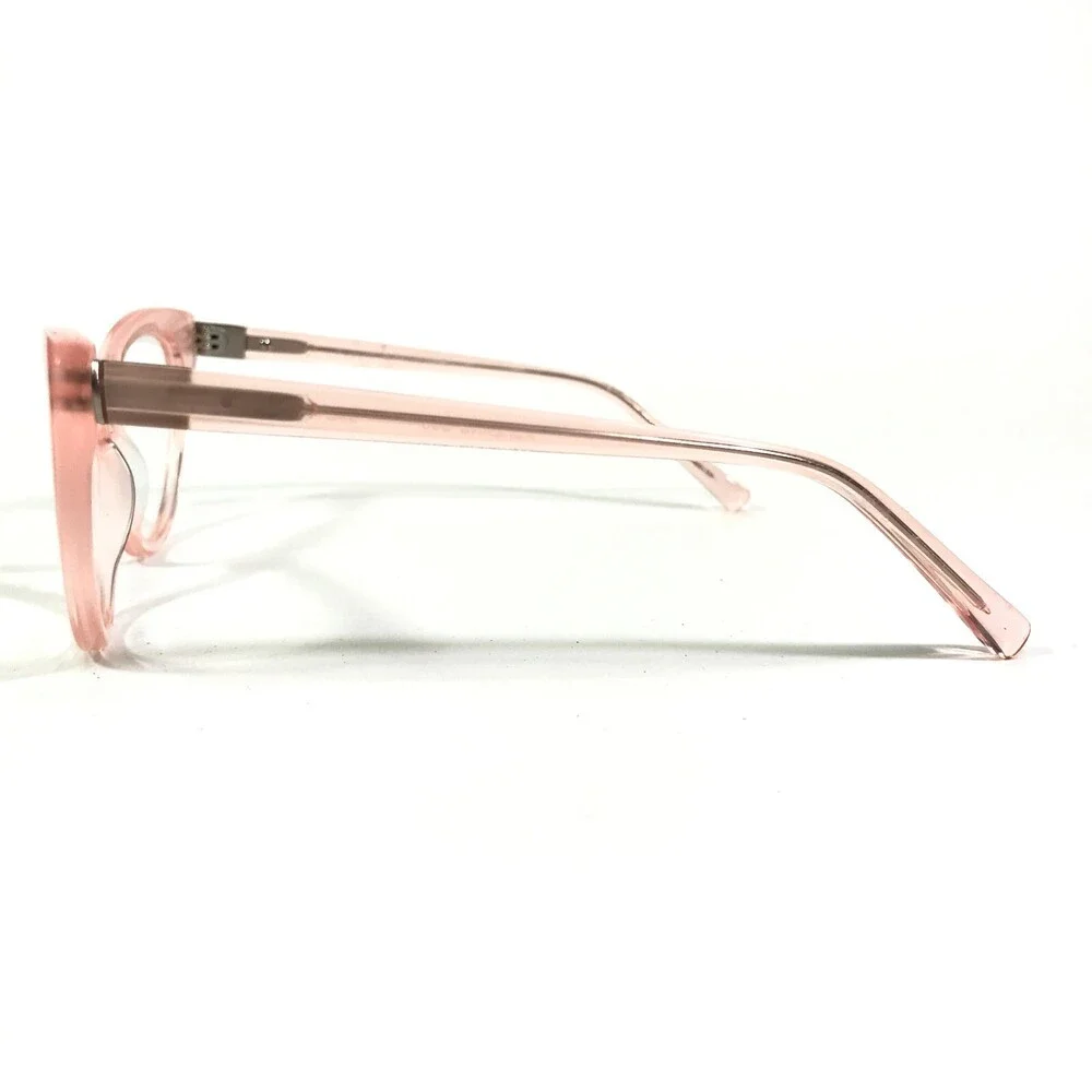 Public Eyeworks Eyeglasses Frames ASHLAND-C03 Pink Clear Oversized 53-16-140